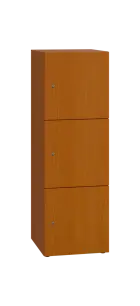 DOMINIT 33 úložná skříň 3-boxová, 1367x450x400 mm, třešeň šumavská